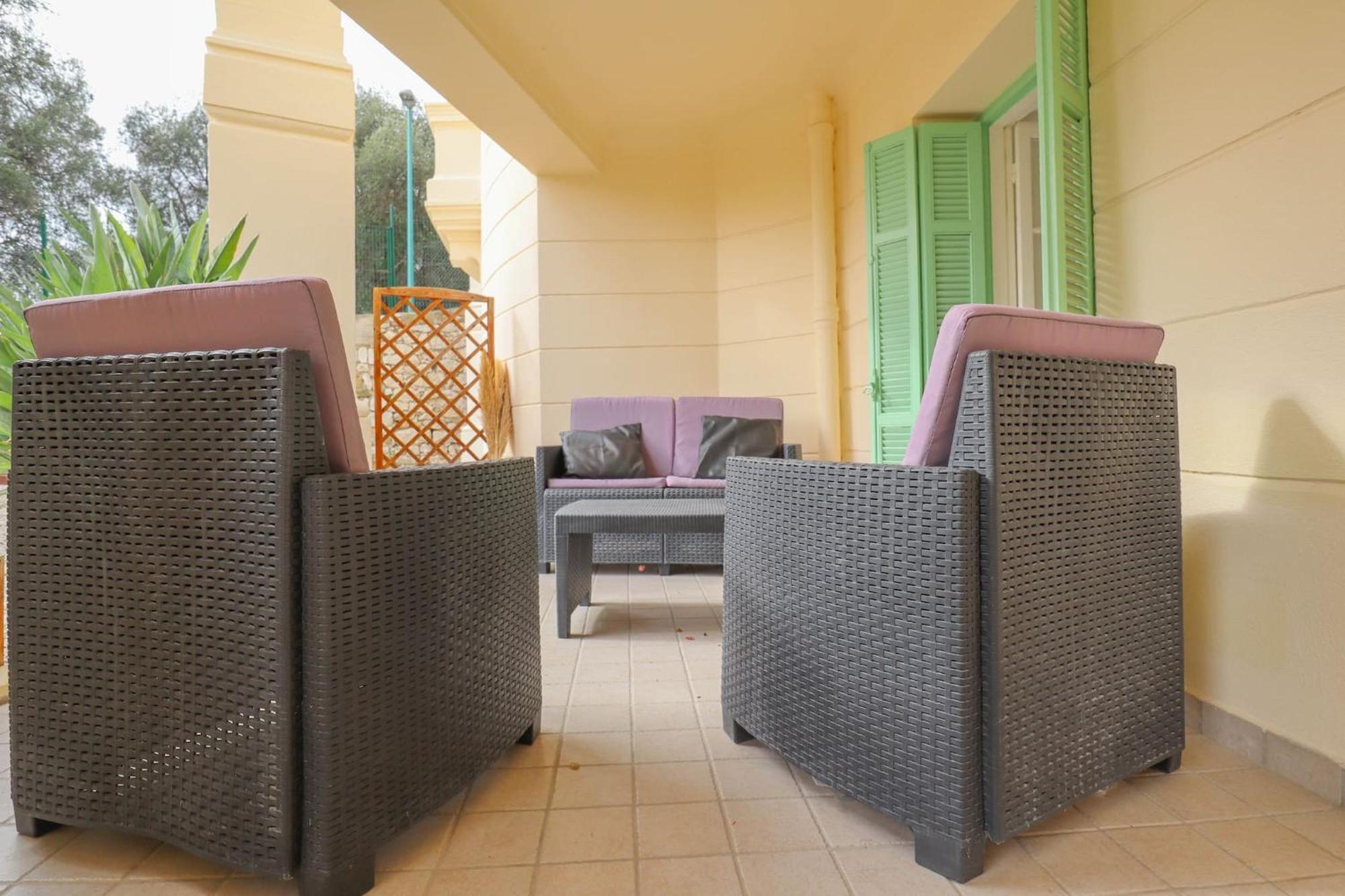 "Le Garavan Palace" Idyllique, Proche Gare Et Plage Menton Exterior foto